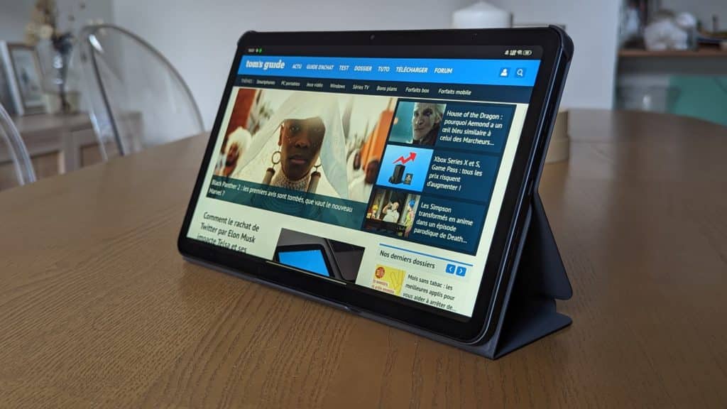 Image 5 : Test Oppo Pad Air : une tablette pas chère, taillée pour le streaming vidéo