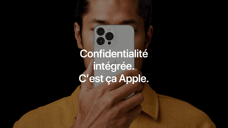 apple confidentialite