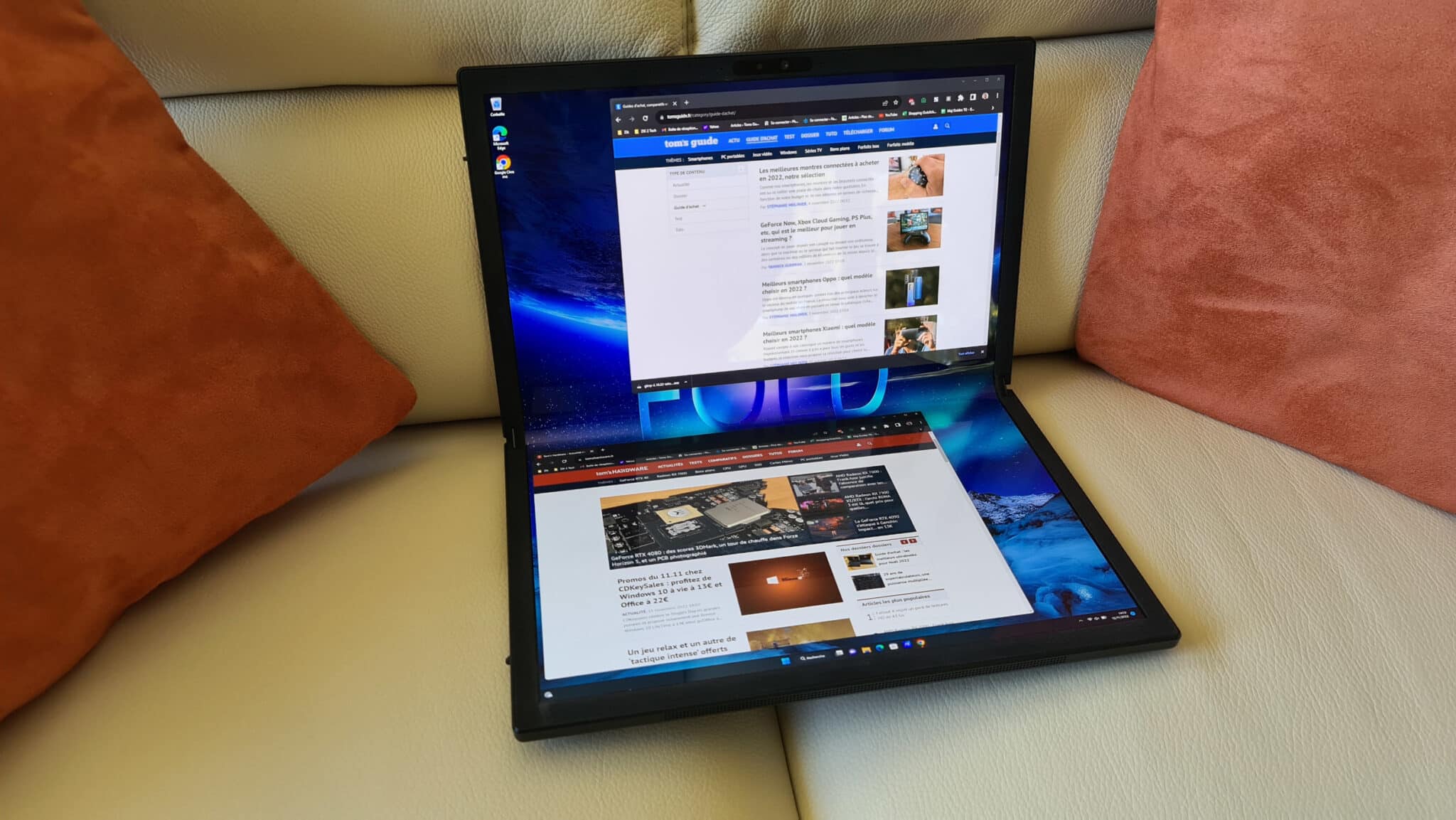 asus zenbook fold vue generale ouvert mea 2