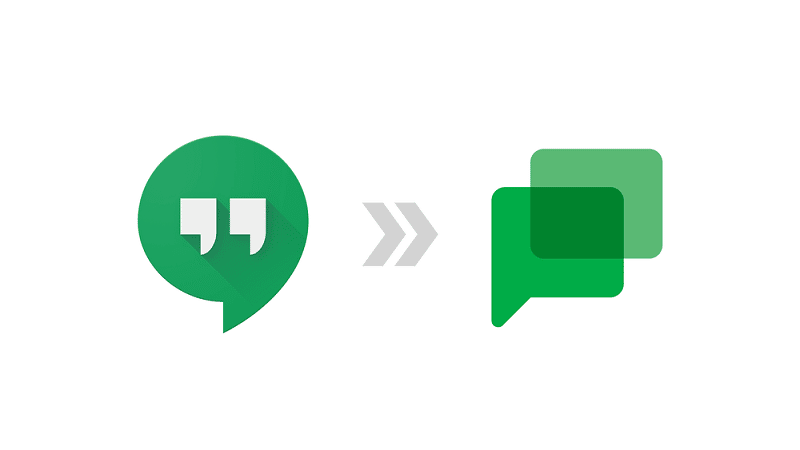 Google Hangouts est remplacé par Chat