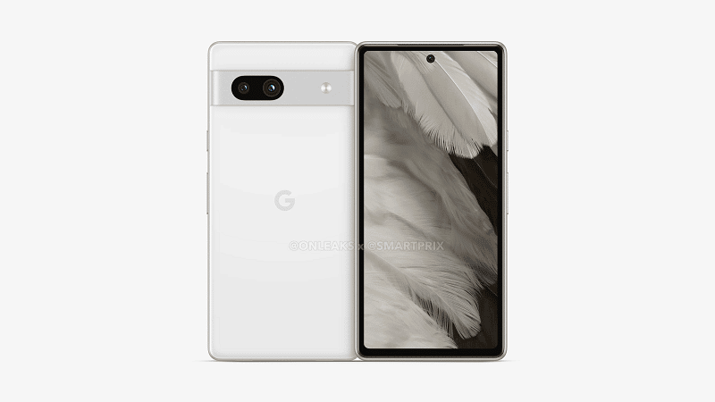 Rendu du Pixel 7a