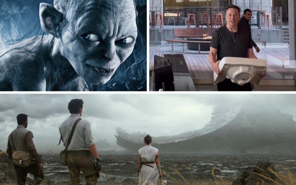 Image 1: Gollum's age in LOTR, Elon Musk fires his employees on Twitter, what became of the Death Star II: this is the recap