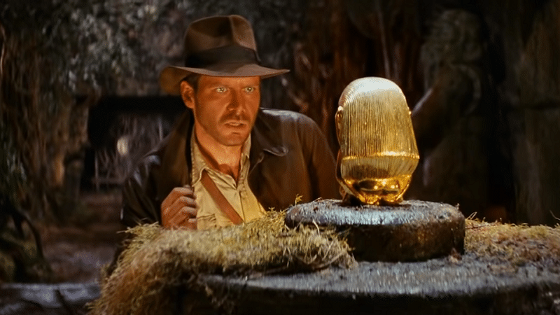 Indiana Jones dans Les Aventuriers de l'Arche perdue (1981)