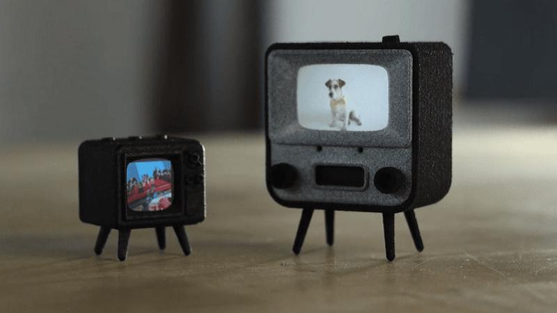 La TinyTV Mini et la TinyTV2