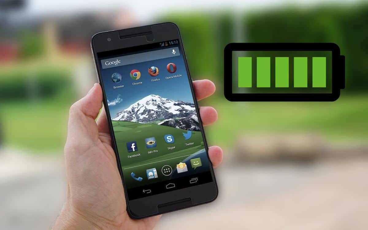android batterie smartphone