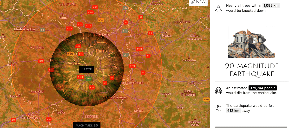 astéroïde impact