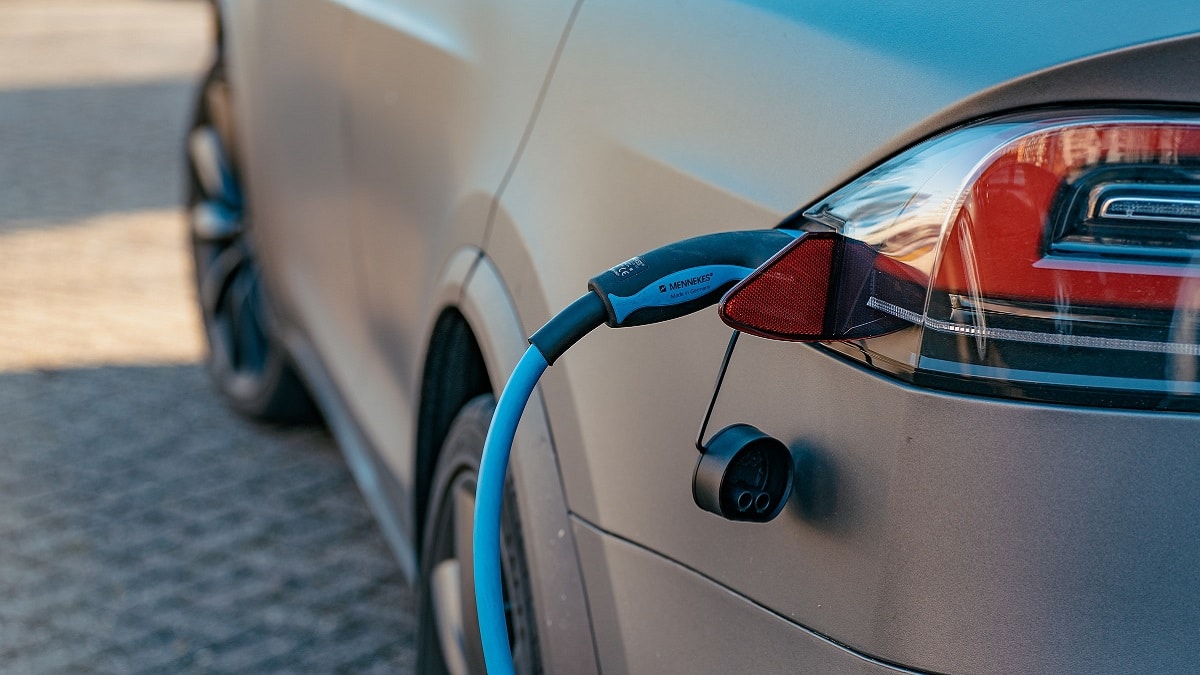 Recharge d'une voiture électrique