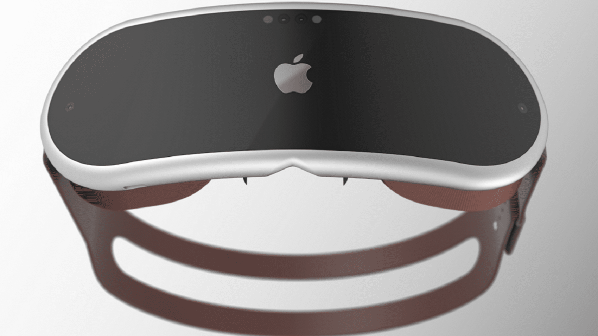 Concept du casque de réalité mixte d’Apple