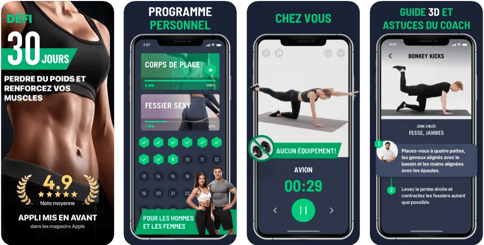 Image 3 : Le top 5 des meilleures applis pour se mettre au sport