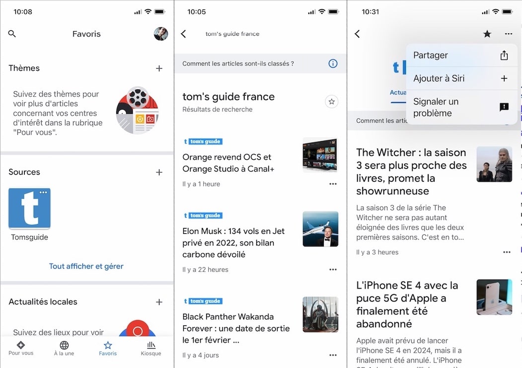 comment abonner google news