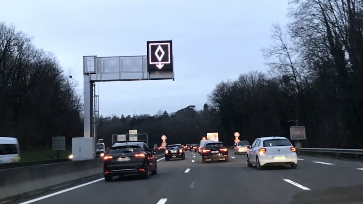 Mises en service le 21 décembre à Lyon des voies de covoiturage actives les jours de semaine © Julien Verchère