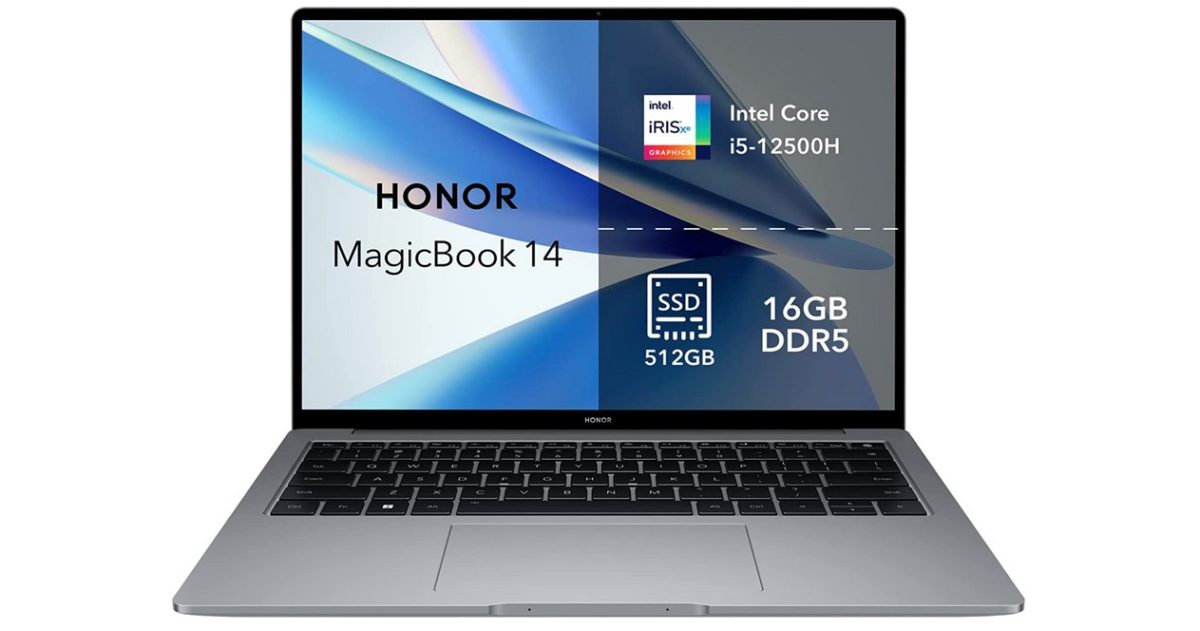 Image 1 : Le PC Honor MagicBook 14 est à moins de 900 €
