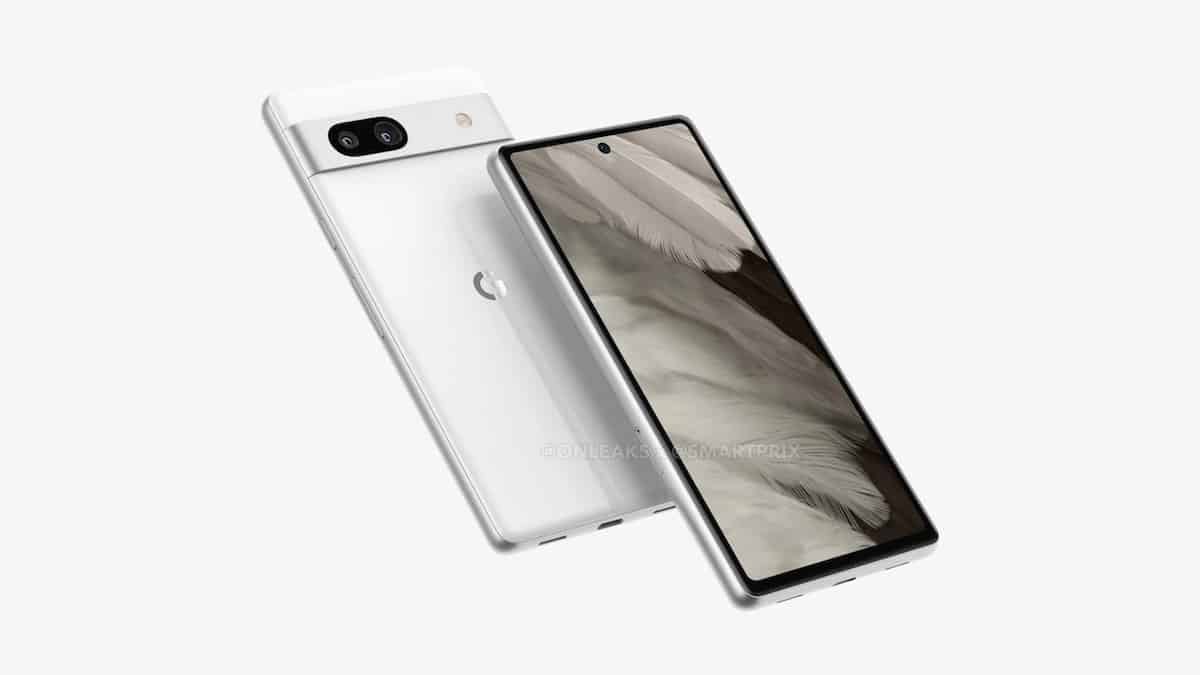 Concept du Pixel 7a © OnLeaks