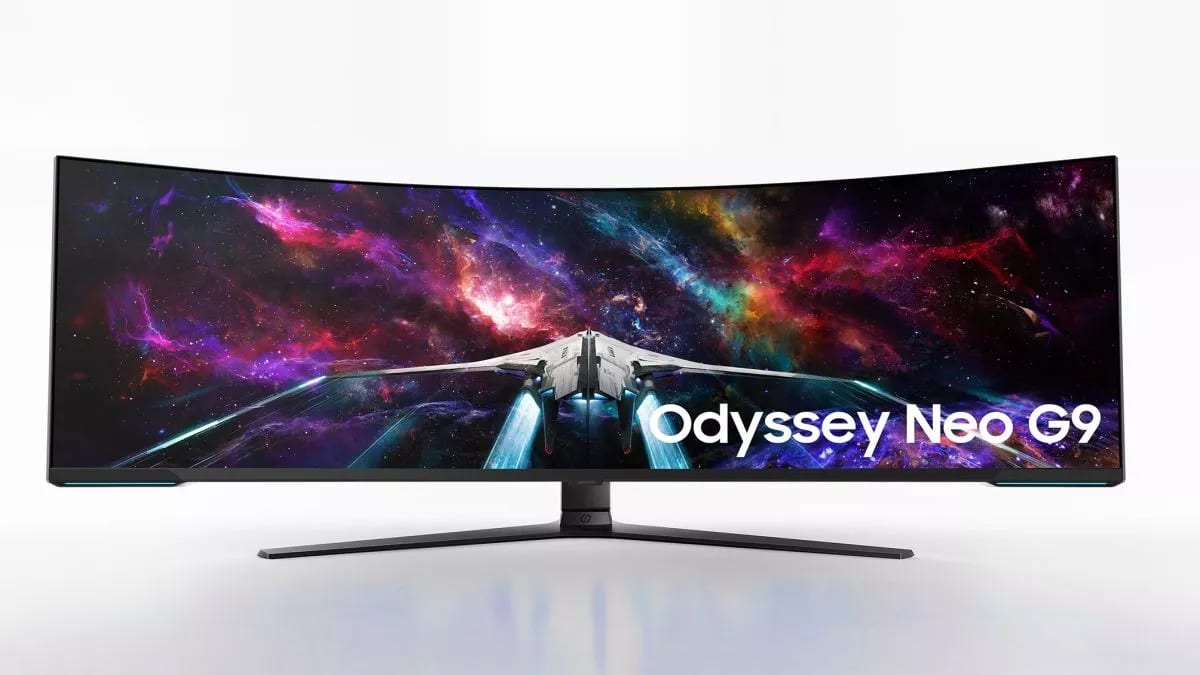 Achteter 49 Curved Gaming Monitor Odyssey G9