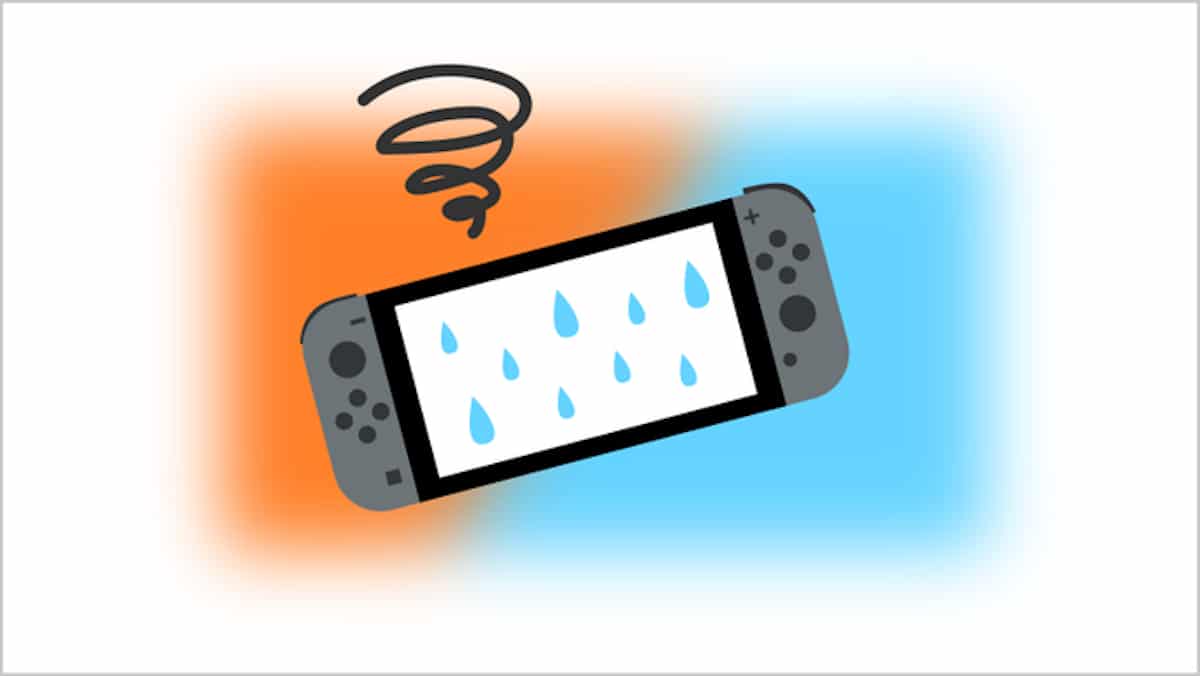 Attention à la condensation sur Switch © Nintendo