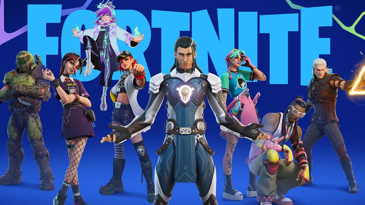 Affiche Fortnite de la saison 1 du chapitre 4