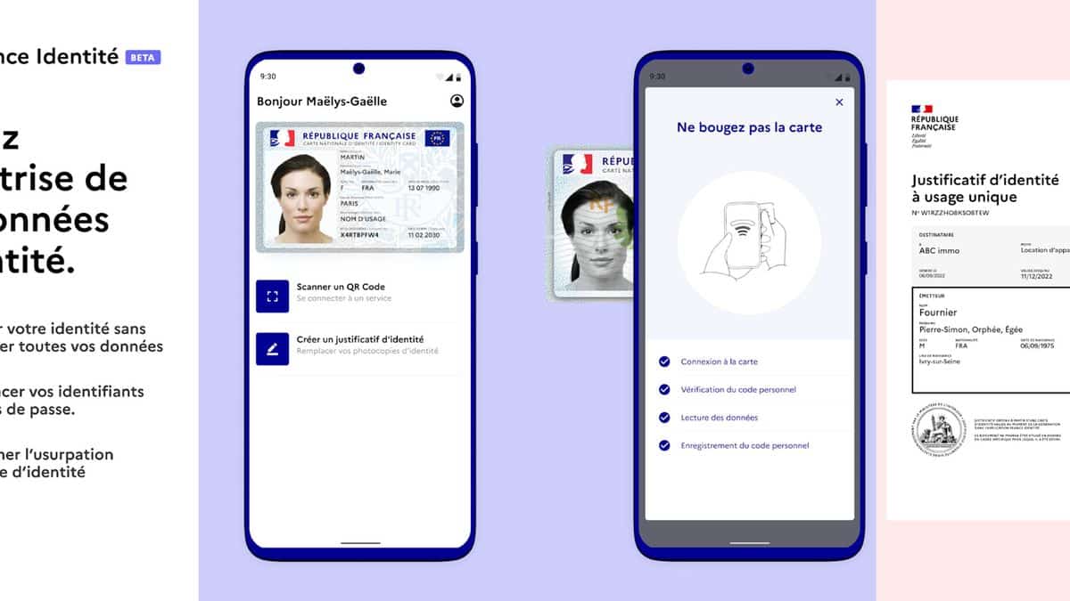 La carte d'identité numérique et l'appli France Identité retardées par un  bug