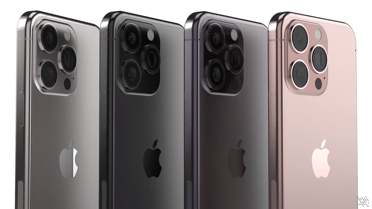 Concept de l'iPhone 15 Pro