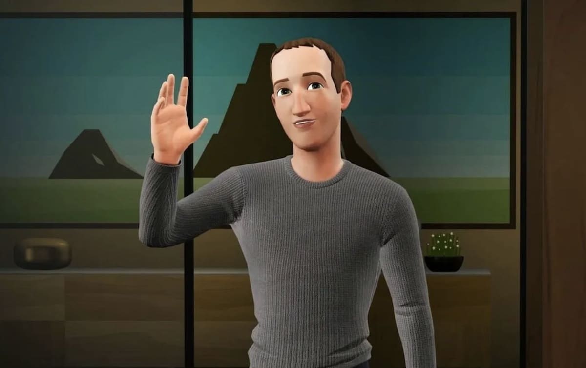 L'avatar de Mark Zuckerberg © Meta