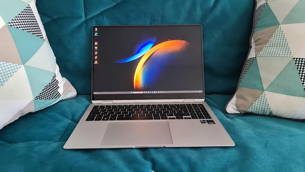 Test du Galaxy Book Pro 360 : un PC portable hybride pour accompagner les  appareils Samsung - CNET France