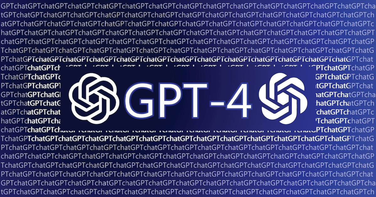 GPT-4 est disponible au sein de ChatGPT © OpenAI