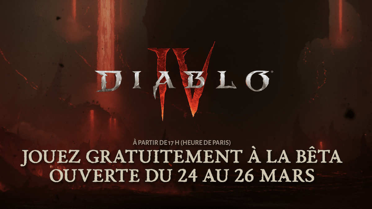 Bêta ouverte de Diablo 4