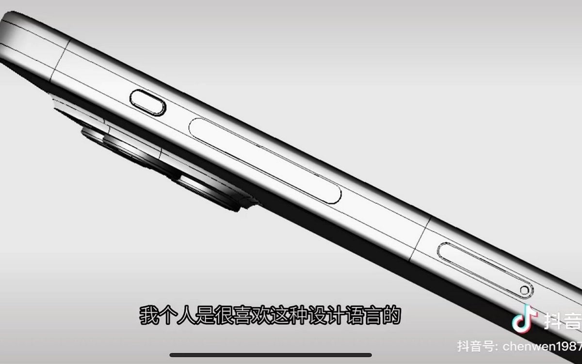 iPhone 15 pro boutons volume apple 
