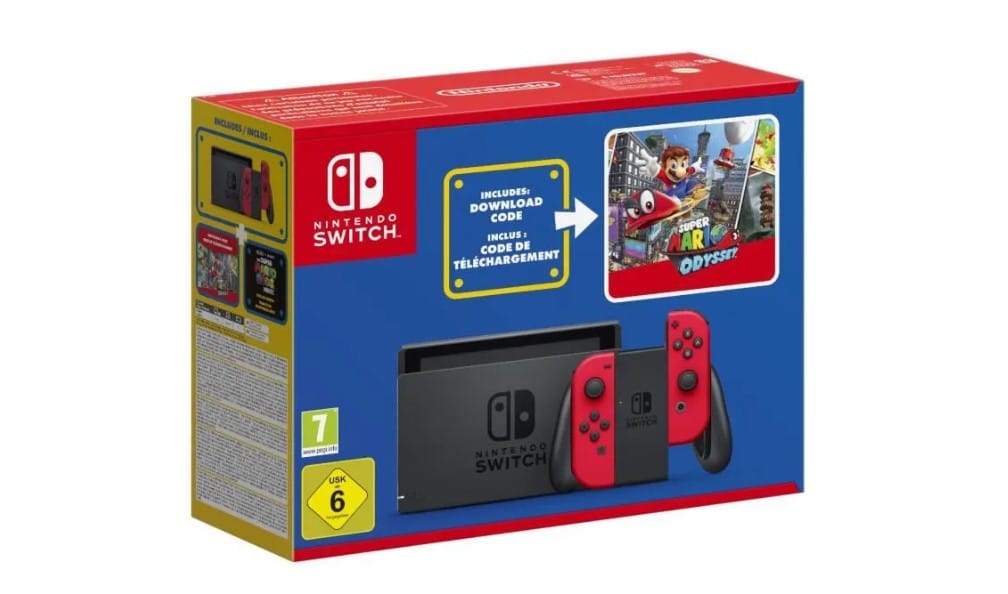 Image 1 : Le pack Nintendo Switch + Super Mario Odyssey est déjà en promotion pour la précommande