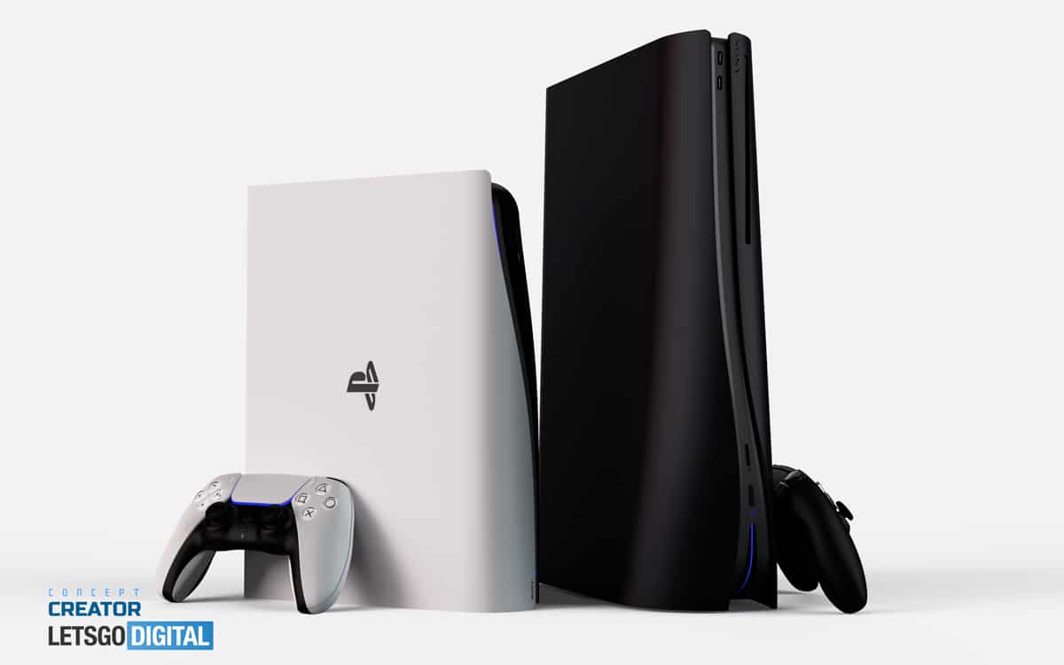 Concept de PS5 Pro et PS5 Slim © LetsGoDigital