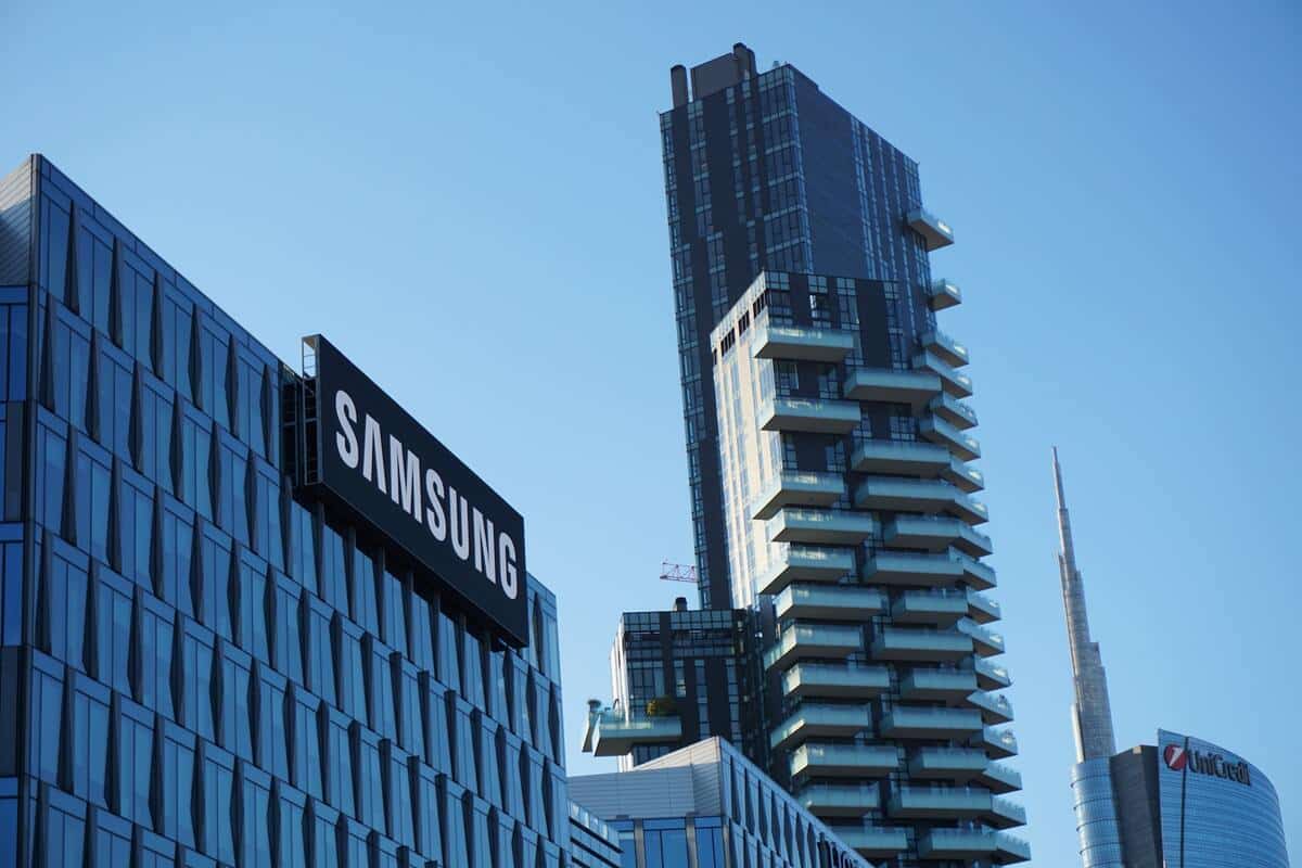Samsung usine puce semi-conducteur 
