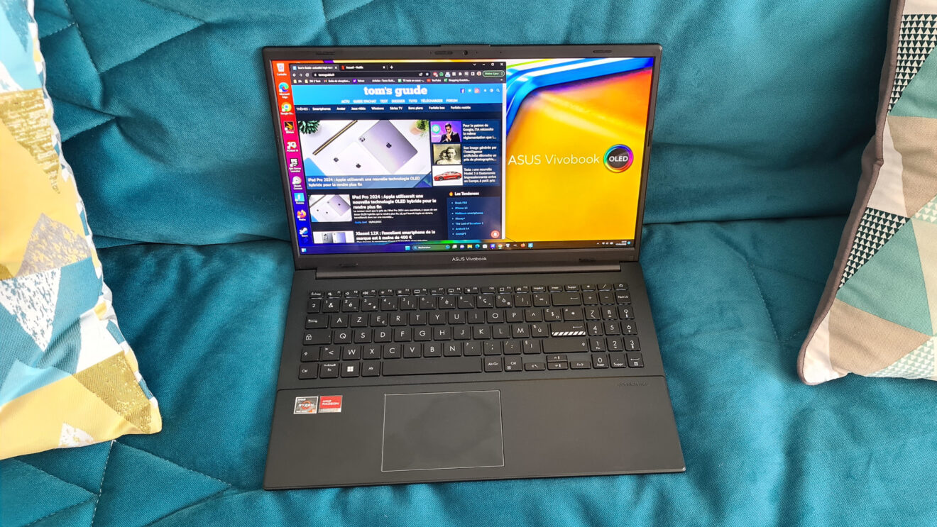 Test Asus Vivobook S15 E1504F : un PC portable OLED endurant, bien