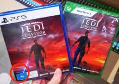 Le petit message qui aura créé la discorde sur le disque PS5 de Jedi Survivor