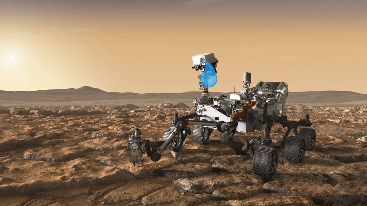 NASA Rover Ami Caillou Mars