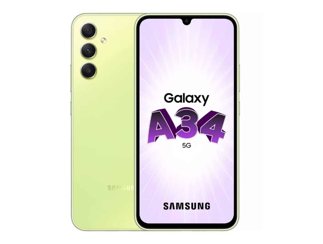 Image 1 : Test Samsung Galaxy A34 5G : un smartphone efficace et endurant, à un prix raisonnable