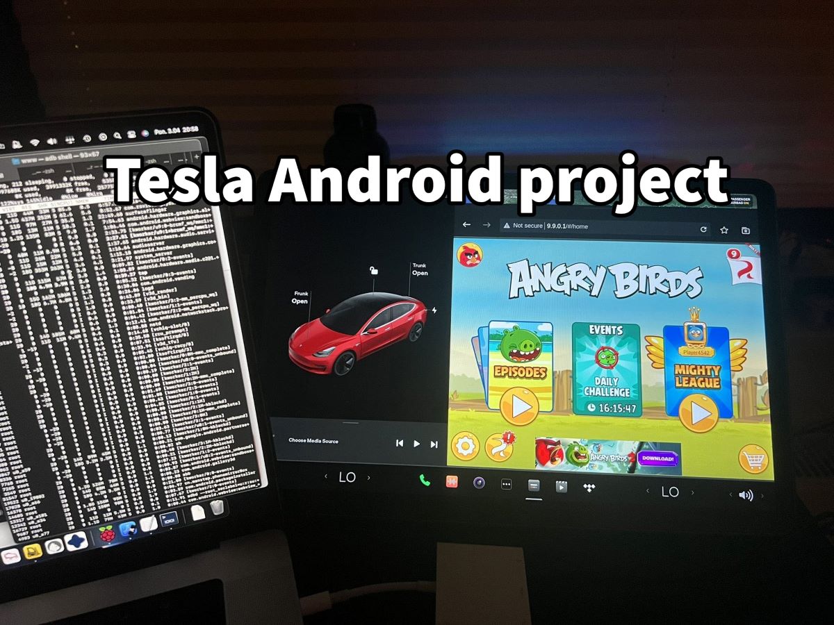 Tesla Android Projet Apple CarPlay