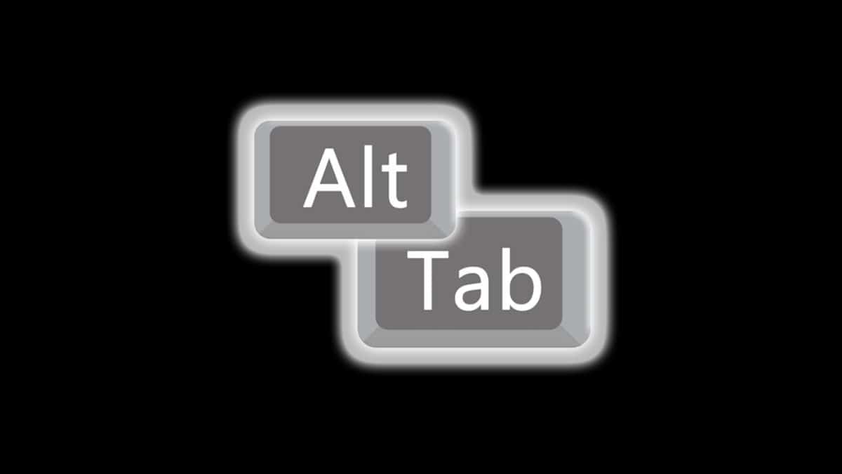 alt tab écran noir