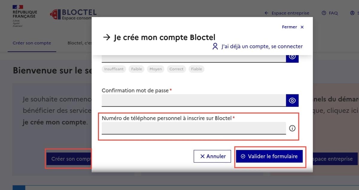 démarchage téléphonique liste bloctel 