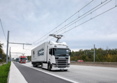 camion autoroute electrique