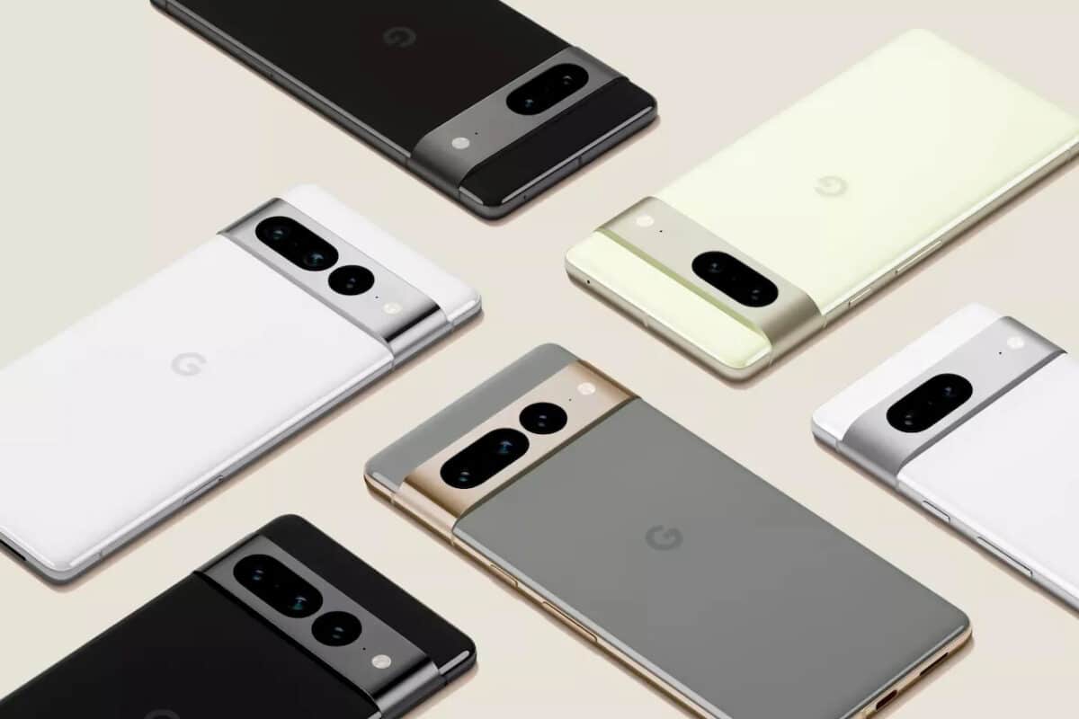 Smartphones Google Pixel 7 et 7 Pro