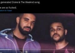 drake IA morceau weeknd