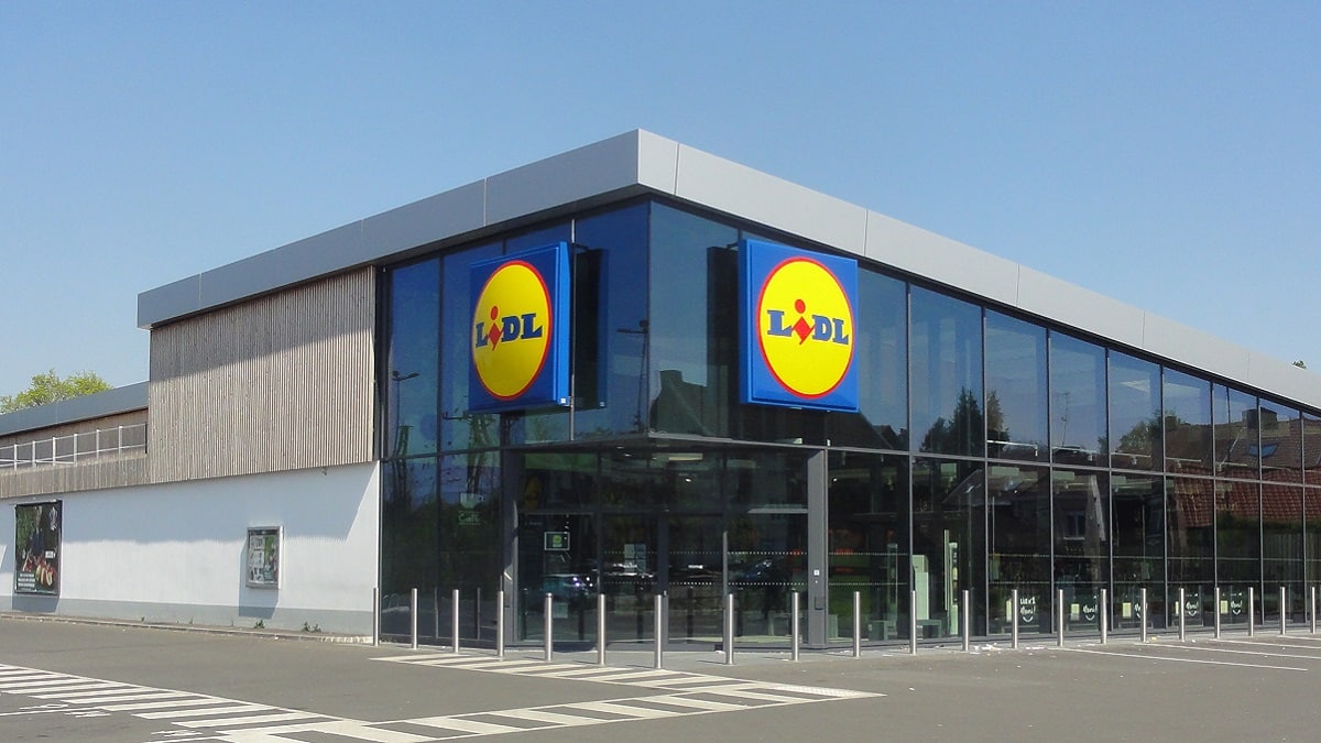 Un magasin Lidl à Somain en France 