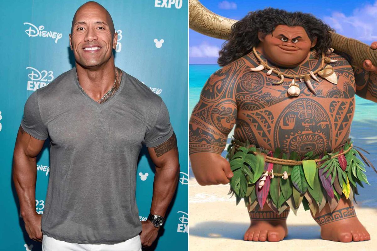 the rock vaiana moana disney live action remake