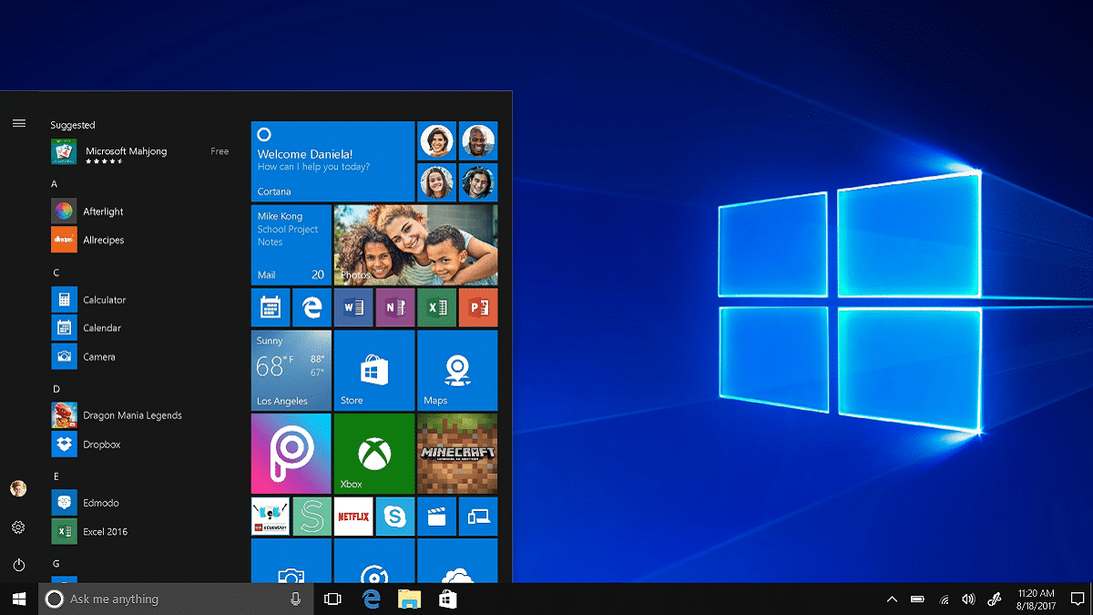Windows 10 Microsoft