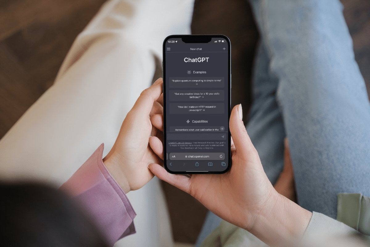 ChatGPT application ios iphone