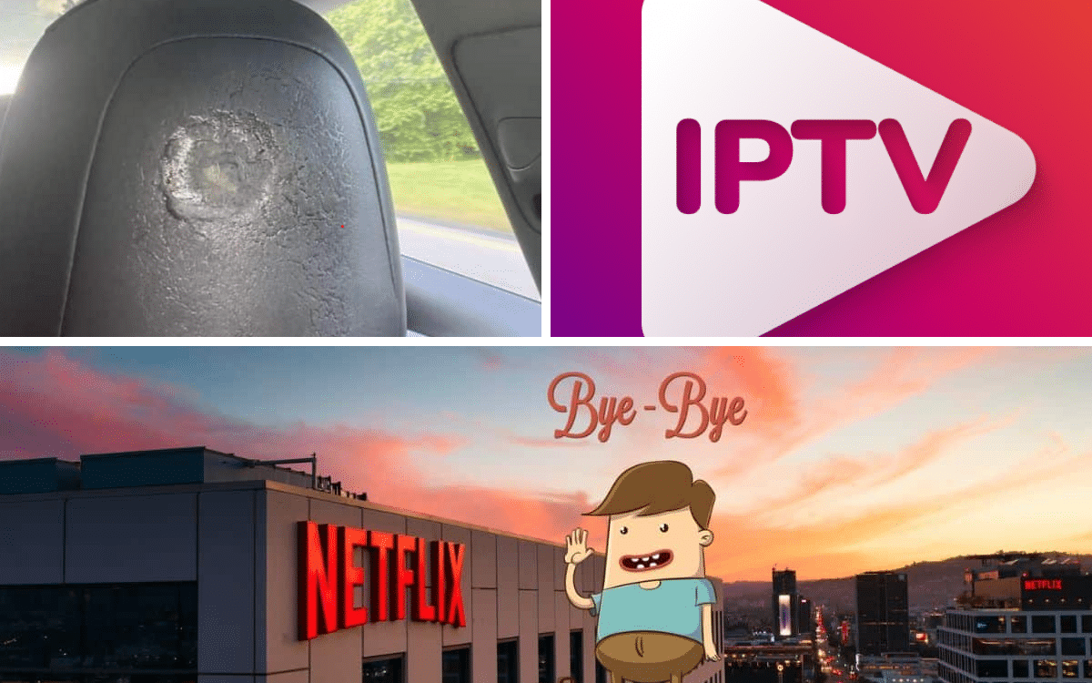 IPTV démantelé, les abonnés Netflix quittent le navire, les garnitures des  Tesla qui s'abîment toutes seules : c'est le récap