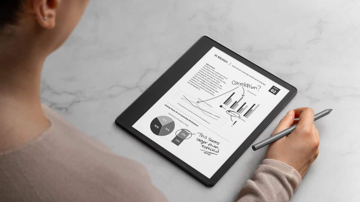 Kindle-Scribe-Amazon-mise à jour-PDF