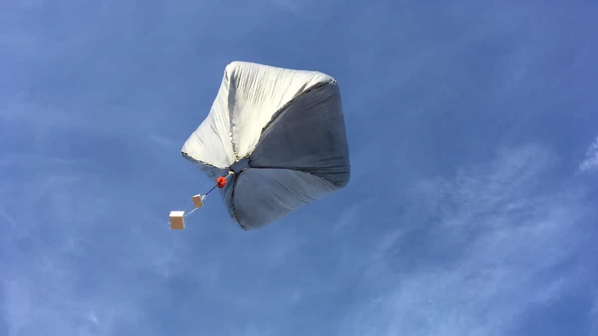 NASA ballon stratosphère son