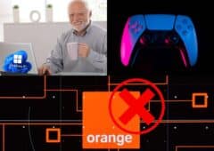 Orange panne windows 11 ps5