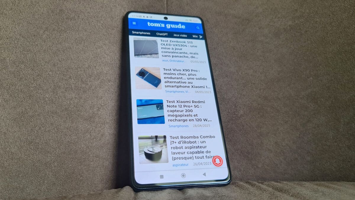Image 6 : Test Xiaomi Redmi Note 12 Pro : un smartphone abordable et convaincant dans l'ensemble
