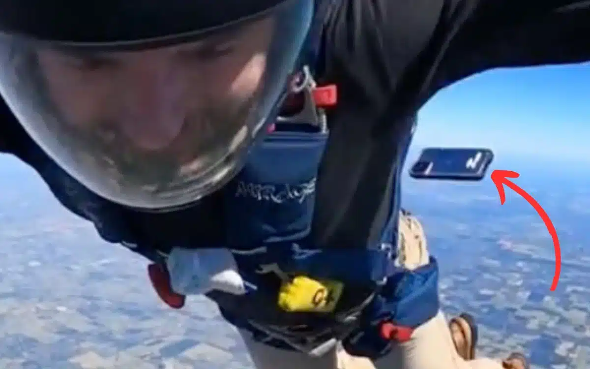 iphone survit chute 4000 mètres apple 